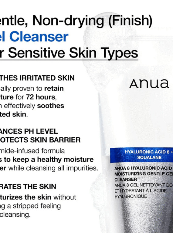 8 Hyaluronic Acid Moisturizing Gentle Gel Cleanser 150ml - 3
