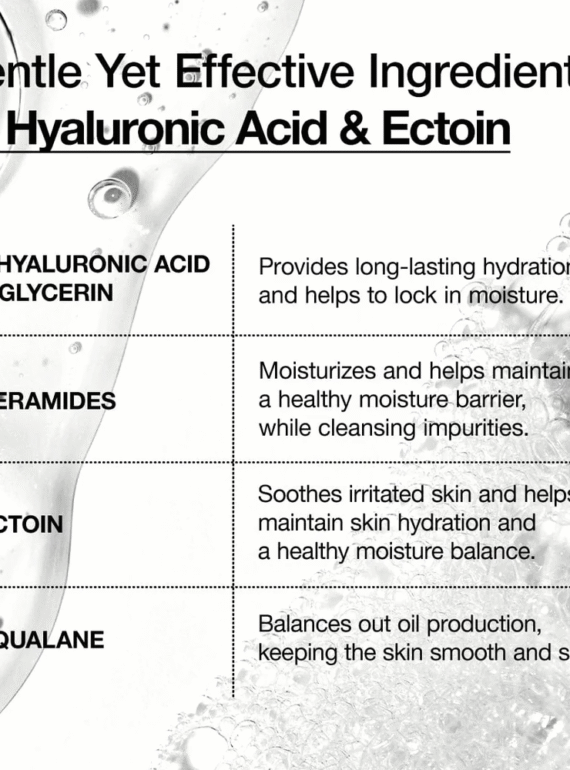 8 Hyaluronic Acid Moisturizing Gentle Gel Cleanser 150ml - 4