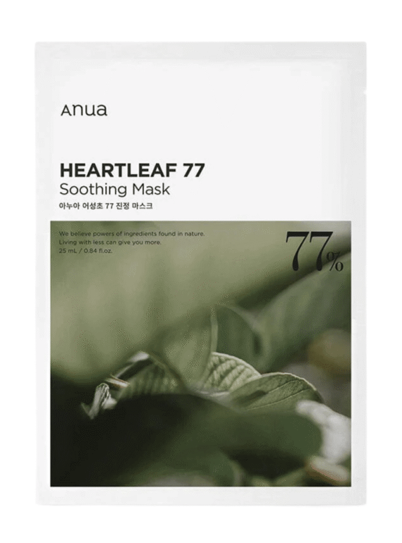 Heartleaf 77% Soothing Sheet Mask - 1