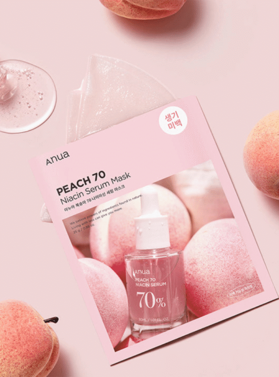Peach 70% Niacin Serum Mask - 2