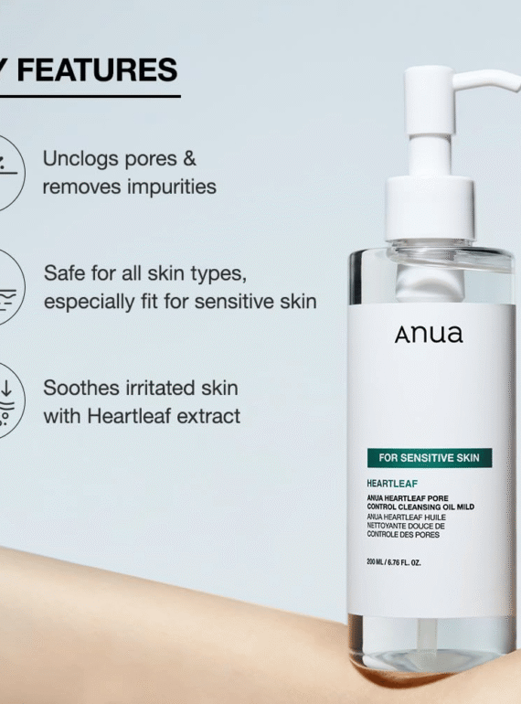 Heartleaf Pore Control Cleansing Oil Mild 200ml - 2