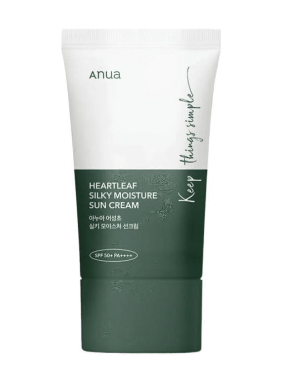 Heartleaf Silky Moisture Sun Cream SPF 50+ PA++++ 50ml - 1